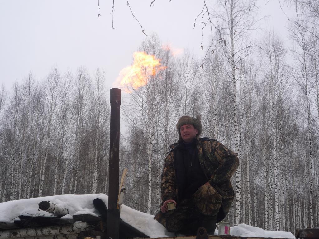 Лебедев зажег Олимпийский огонь