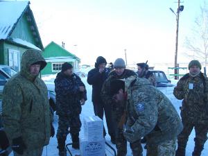 Подготовка к стрельбам.